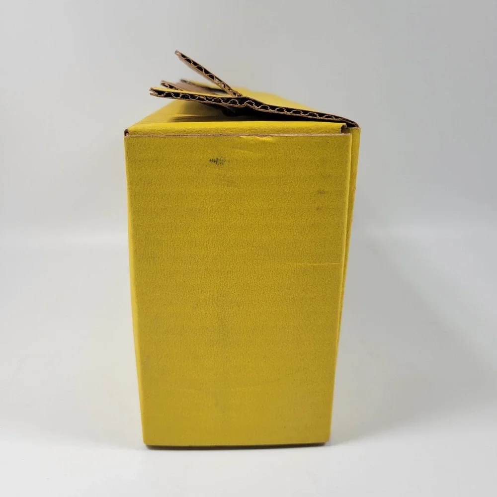 VTG Mr. Peanut Kids Yellow Cardboard School Pencil Box Planters Collectible RARE